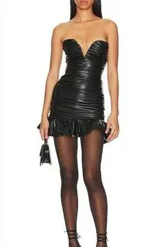 Lovers and Friends Melrose Mini Dress in Black XS