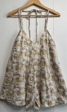 Free People romper floral embroidery one-piece playsuit jumpsuit onesie