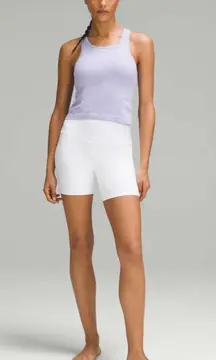Lululemon Ebb To Street Racerback Seamless Crop Tank Top lilac smoke 4