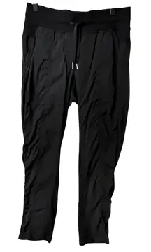 Lululemon Womens Street to Studio Pant Size 6 Black 25" Inseam Unlined Dance