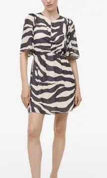 H&M Butterfly Sleeve Dress