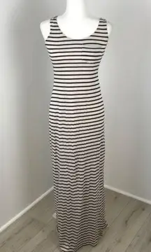 Love Reign Striped Sleeveless Maxi Dress Size S