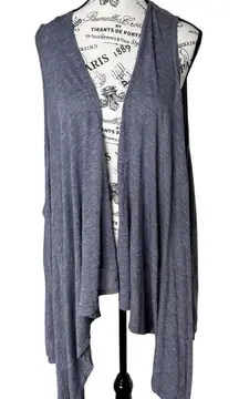 Motherhood Nursing Maternity One size Gray Cover Up Sleeveless Wrap Shawl Rayon