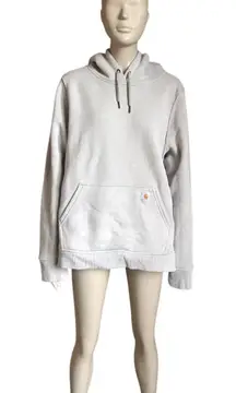 Carhartt Light Gray Pullover Hoodie