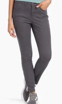 Kuhl Women’s Kontour Skinny Pants Mid Rise Outdoor Hiking in Pavement Gray 10