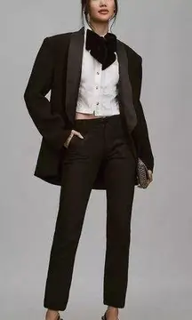 Paige Mayslie Jogger Pants Luxe Coating black fog 26