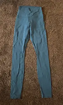 Teal Lululemon Align Leggings 28’