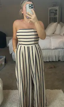 Strapless Jumpsuit