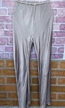 DISSH Satin Bias Cut Pant in Pewter size 4