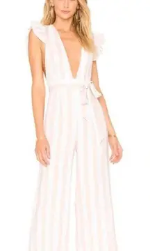 REVOLVE Privacy Please Revolve Wisteria Pearl Stripe Jumpsuit