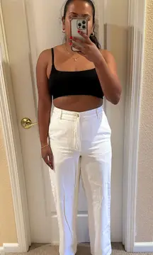 Sunday Best White Jaden Pants