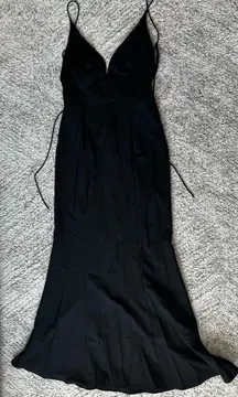 Long black formal dress