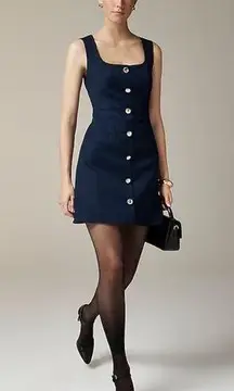 J.Crew Sofia sleeveless dress in structured wool