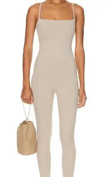 Live The Process Senti Jumpsuit in Sand Dune XSmall Womens Leggings outfit