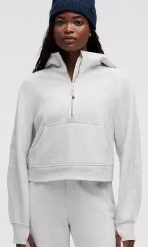 Scuba Oversized Half-Zip Hoodie xs small