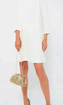 Tuckernuck ivory White Daphne Swing Mini Long Sleeve Dress size xl bridal Easter