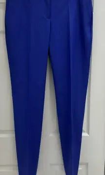 Boss Hugo Royal Blue Women’s Wool Trousers New Size 8