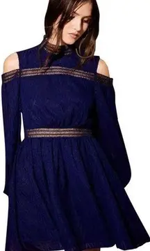 Free People  x acler aslan dress size 4 navy