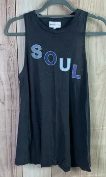 Soulcycle X Sundry Tank Size‎ Medium
Back seam has been cut as seen in pictures.