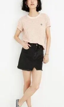 NWT  Rigid Denim A-Line Mini Skirt size 0