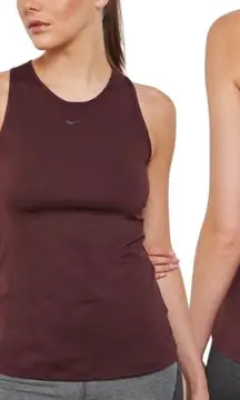 Nike Pro Women's Burgundy Racerback Running, Group Fitness Tank Top