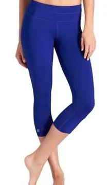 Athleta Leggings Royal Blue Capri Workout Gym Activewear XS