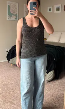 Sparkly Knit Tank Top