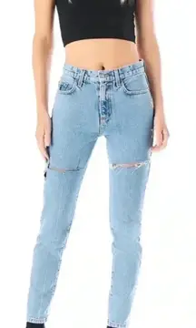 Carmar Alexander Ezra Rhinestone Star Jeans size 24