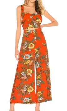 Free People Blue Horizon Set in Orange size 0