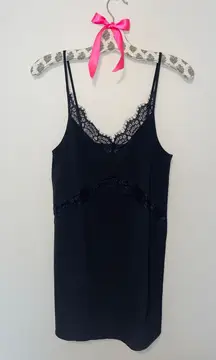 Black Slip Dress