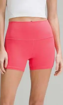 Align High-Rise Short 6” Glaze Pink size 4 NWT Shorts