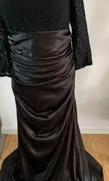 Izidress Mother of a bride dress black size 16w