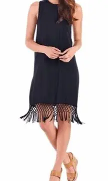 NWT Mud Pie Vivi Sleeveless Fringe Dress M