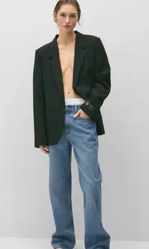 Denim Forum Lo Rise Baggy Jean