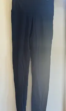 Colorfulkoala - Navy Blue High-Waisted Leggings