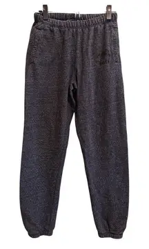 Roots Sweatpants Womens Size XS Salt and Pepper Jogger‎ Elastic Waist Loungewear