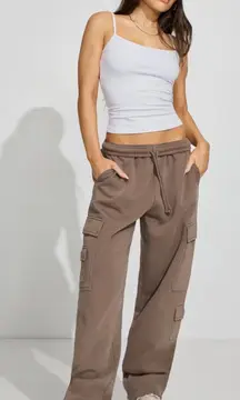 UltraFleece Cargo Sweatpants Garage Tan