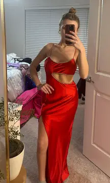 That’s so fetch red dress