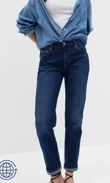 GAP Best Girlfriend Jeans Dark Wash Size 24
