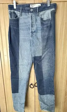 $325 Rag & Bone Women's Blue Nina Miramar Stretch Cigarette Jeans Pants Size 27