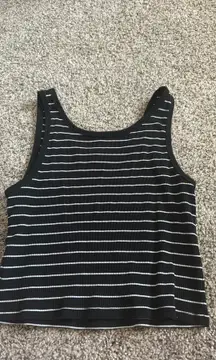 striped tank top