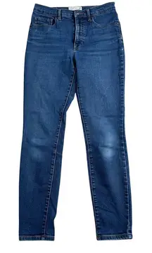 Everlane High Rise Skinny Jeans Size 28 Blue Denim