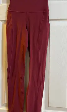 Lululemon High-Rise Leggings With Pockets Align Pants