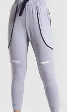 Gymshark Movement Mesh Pocket Ankle Jogger Gray‎ Size Small