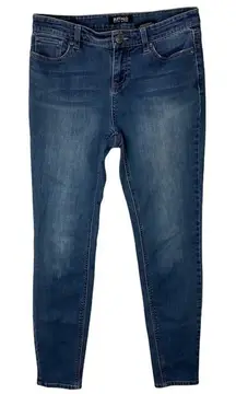 Buffalo David‎ Bitton Womens Jeans Size 2 Stretch Medium Wash Denim Skinny Mid