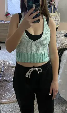 NWT  Knit Crop Top