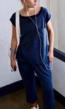 One To Beat Set NWOT Size Small Midnight Navy FP Movement