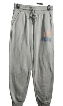 The Beatles Official Gray Jogger Sweatpants Band Merchandise‎ Loungewear Size S