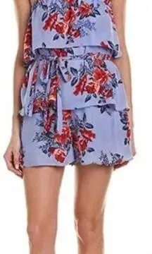 NWT Parker Shioban Floral Printed Romper Lilac