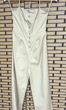 Majorelle Tan Crop Jumpsuit Size XS